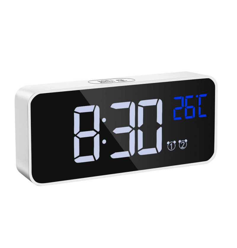 Alarm Clock USB Night Light Thermometer Digital LED Display Table Children Gifts Alarm Clock USB Night Light Thermometer Digital LED Display Table Children Gifts
