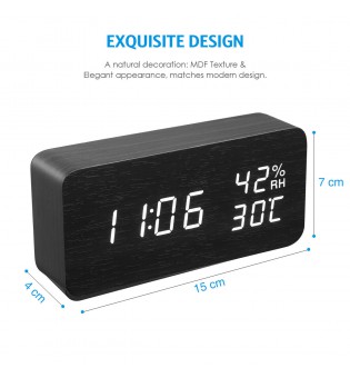 Alarm Clock USB Light Digital LED Display for Living / Office Alarm Clock USB Light Digital LED Display for Living / Office