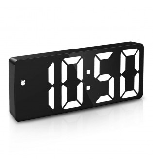 USB LED Alarm Clock Night Light Thermometer Digital Clock USB Home Gift