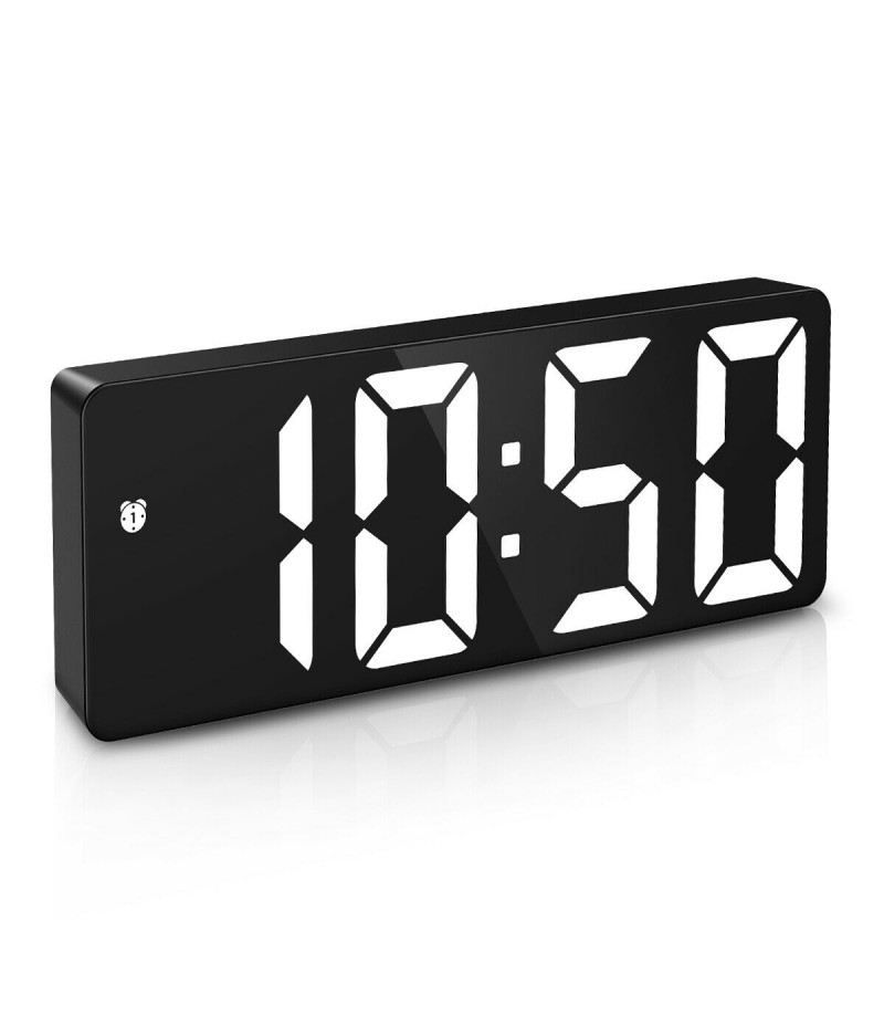 USB LED Alarm Clock Night Light Thermometer Digital Clock USB Home Gift