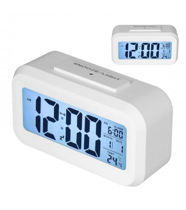 Digital Clock Photosensitive Digital Alarm Clock For Office For Bedroom For Home