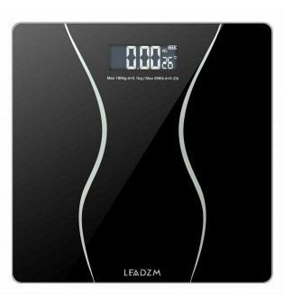 Bathroom Digital Body Weight Scale LCD Display Max 397lb/180kg