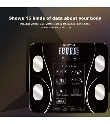 Body Fat Scales Intelligent Electronic Weight Scale Precision Digital BMI Scale