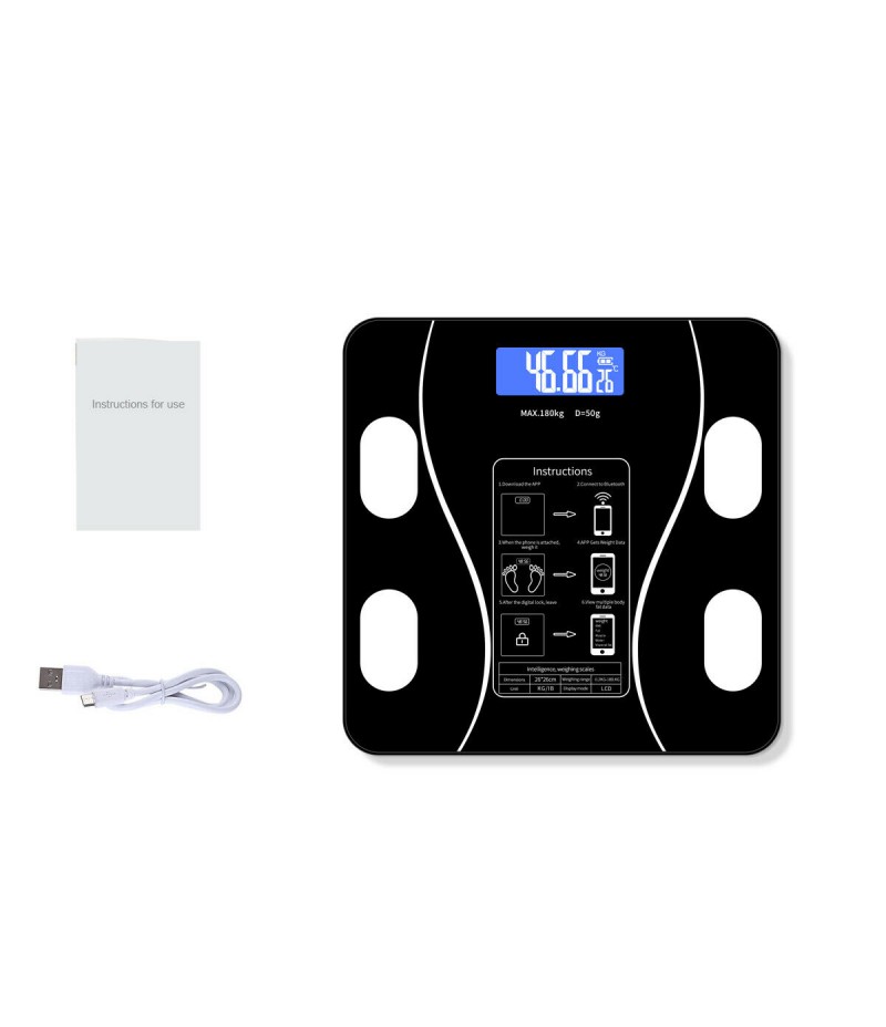 Bluetooth Body Fat Scale Wireless Digital Smart Weight Scale Body BMI Analyzer