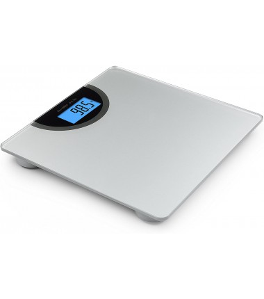 Digital Body Weight Bathroom Scale with Step-On Technology and Backlight Display