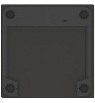 Electronic Bathroom Scale with Tempered Glass Balance Platform, Large Easy Read LCD Display