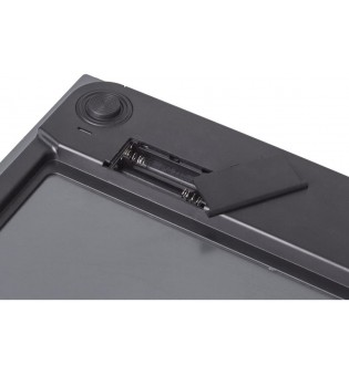 Electronic Bathroom Scale with Tempered Glass Balance Platform, Large Easy Read LCD Display