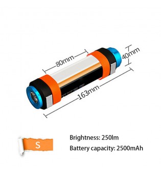 LED Waterproof Flash Light Lamp Power SOS Emergency Flashlight Phone Charger