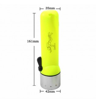 Diver Hot Sale Camping Waterproof Flashlight Water Diving Torch