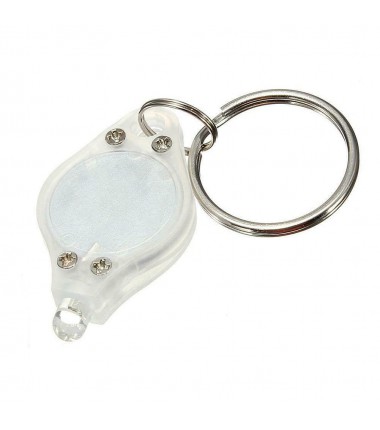 Flashlight Keychain Mini LED White Light Torch