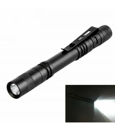Light Pen LED Torch Torches Mini Tiny Bright Small Tactical Penlight Flashlight