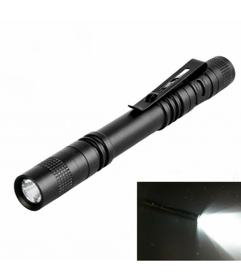 Light Pen LED Torch Torches Mini Tiny Bright Small Tactical Penlight Flashlight