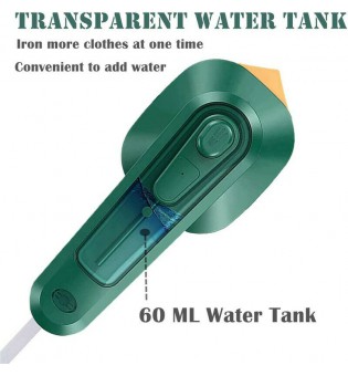 Micro Steam Iron Portable Mini HandheId Ironing Machine for Clothes Travel