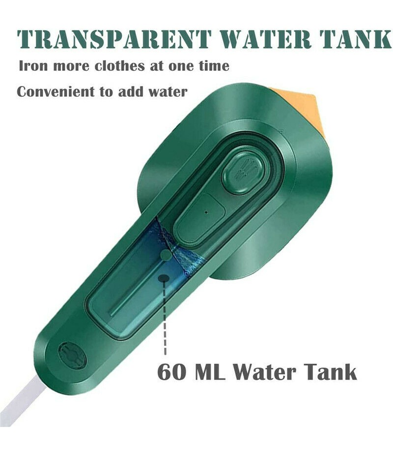 Micro Steam Iron Portable Mini HandheId Ironing Machine for Clothes Travel