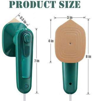 Micro Steam Iron Portable Mini HandheId Ironing Machine for Clothes Travel