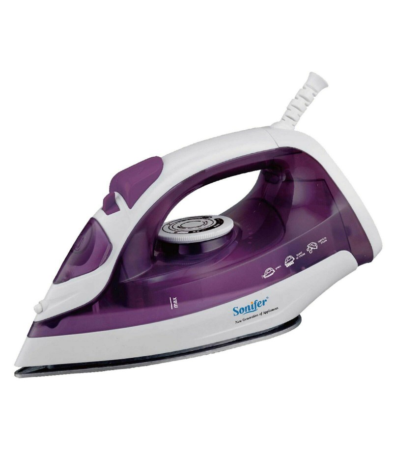 Electric Steam Irons Mini Portable For Clothes Adjustable Ceramic Ironing 1600w
