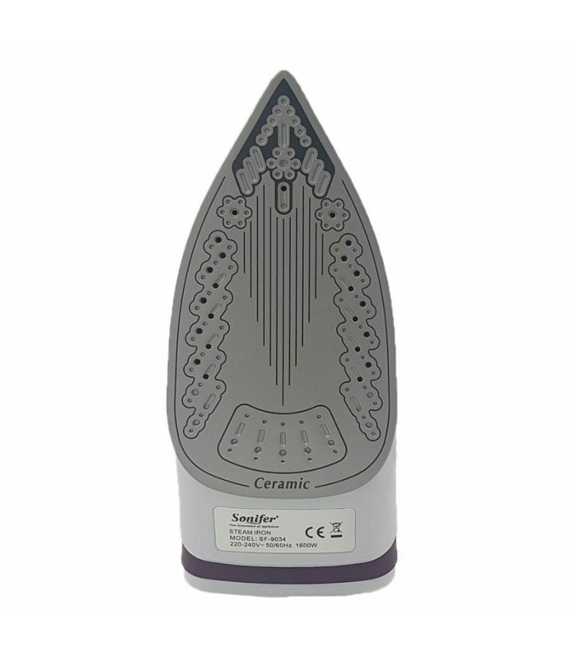 Electric Steam Irons Mini Portable For Clothes Adjustable Ceramic Ironing 1600w