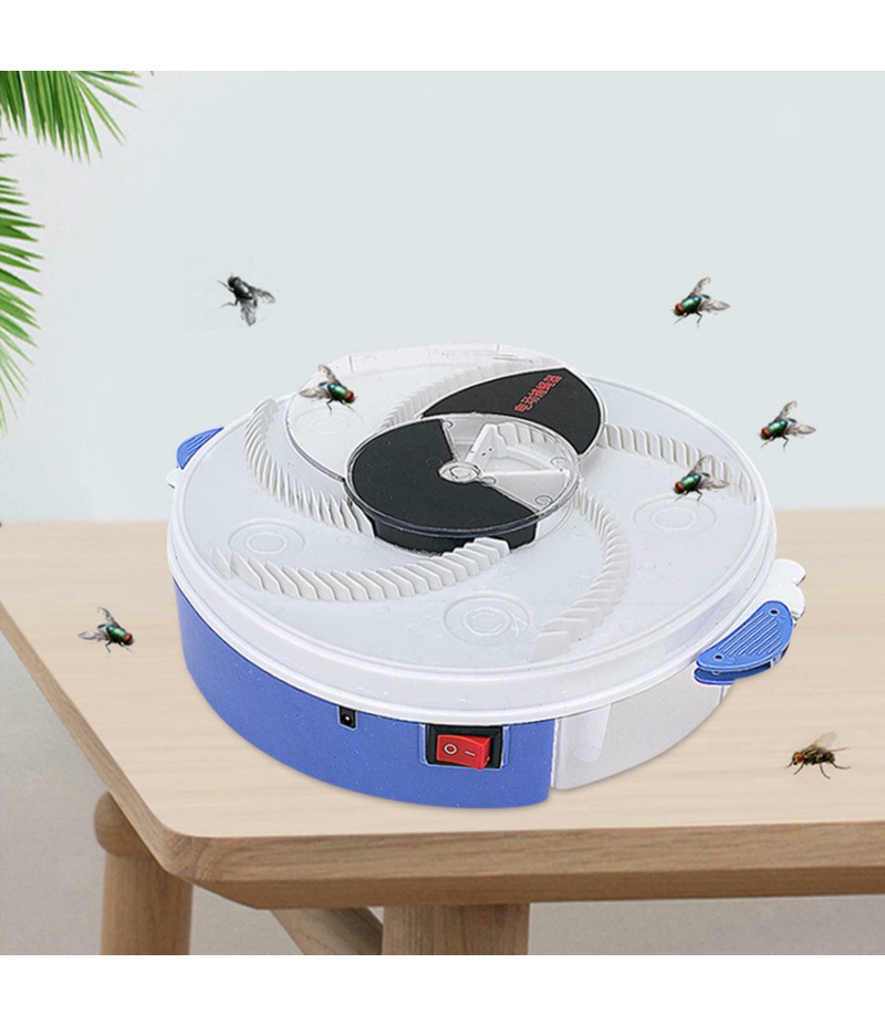 Indoor Electric Automatic Rotation Fly Trap Killer Catcher Bug Zapper Device