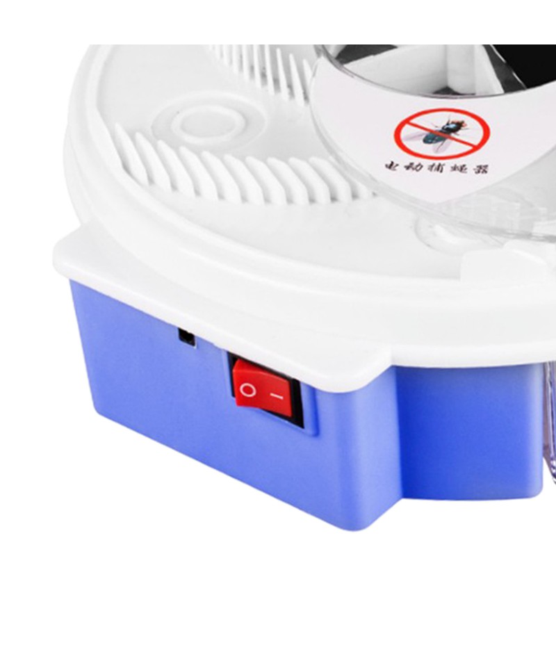Indoor Electric Automatic Rotation Fly Trap Killer Catcher Bug Zapper Device