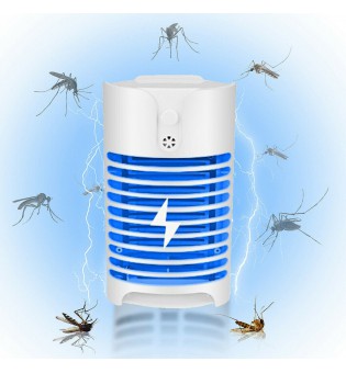 Mosquito Killer Lamp Home Bedroom Fly Insect Pest LED UV Light Killer Trap