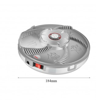 Rotating Electric Fly Trap, USB Rechargeable Automatic Fly Trap for Indoor