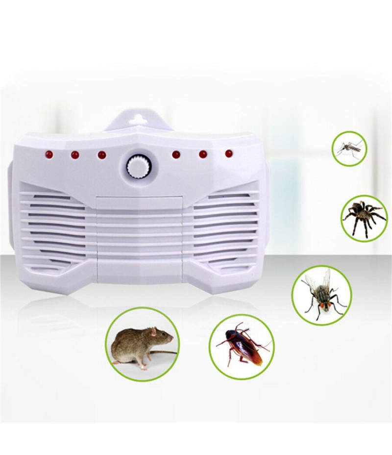 60W Ultrasonic Pest Mouse Rat Rodent Control Repeller Deterrent