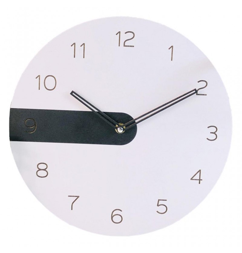 12inch Wall Clock Non-Ticking Arabic Numeral Classic Horloge for Decoration 12inch Wall Clock Non-Ticking Arabic Numeral Classic Horloge for Decoration