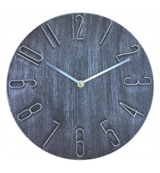 Simple Wall Clock Decorative Round Clock for Kitchen Office Living Room