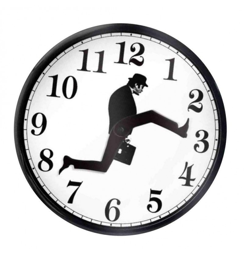 Wall Clock Comedy Inspired Wall Clock Novelty Creative for home office Wall Clock Comedy Inspired Wall Clock Novelty Creative for home office