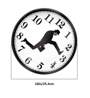 Wall Clock Comedy Inspired Wall Clock Novelty Creative for home office