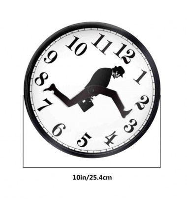 Wall Clock Comedy Inspired Wall Clock Novelty Creative for home office