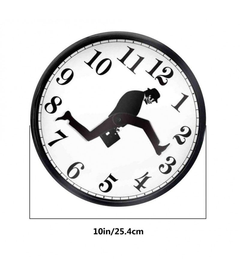 Wall Clock Comedy Inspired Wall Clock Novelty Creative for home office