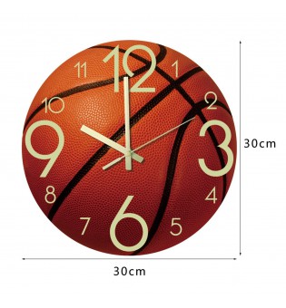 Wall Clock Basketball