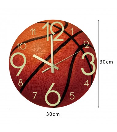 Wall Clock Basketball