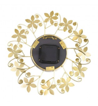 Wall Clock European Wrought Iron Luxury Floral Fashion Room Decord Clock Gift