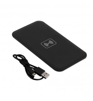 new Black Qi Wireless Fast Charger Charging Pad