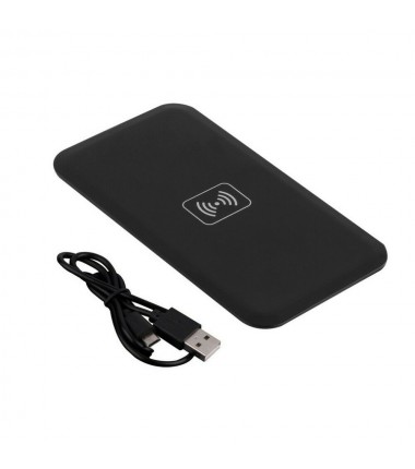 new Black Qi Wireless Fast Charger Charging Pad
