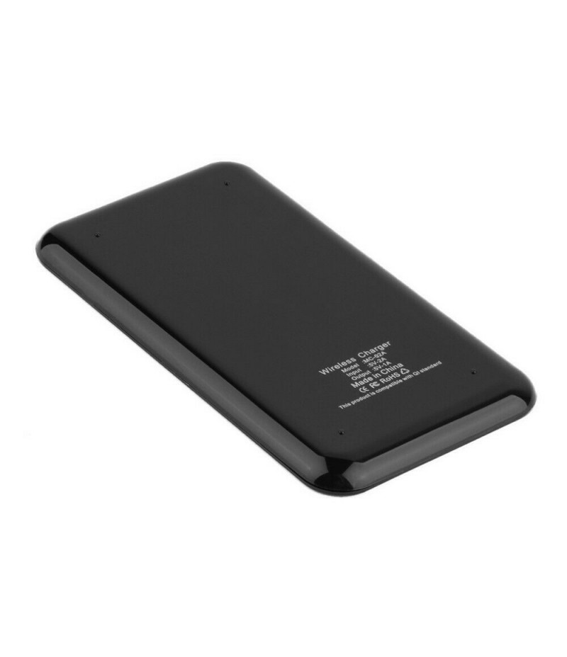 new Black Qi Wireless Fast Charger Charging Pad