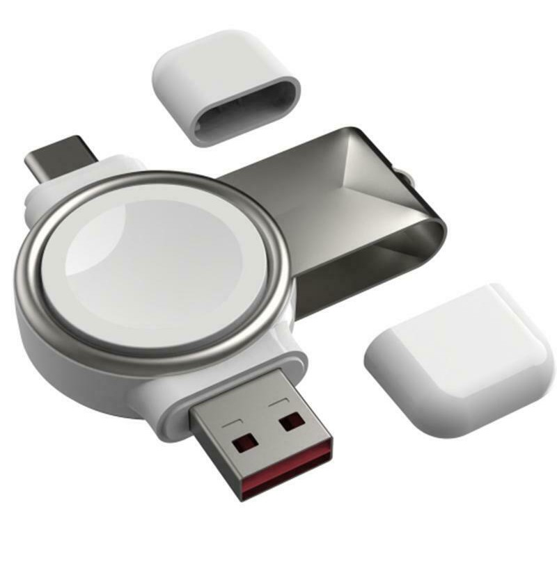 White USB Portable Magnetic Wireless Charger White USB Portable Magnetic Wireless Charger