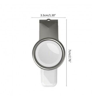 White USB Portable Magnetic Wireless Charger