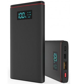 12000 MAH Charge Rapid Portable Power Bank Avec LED