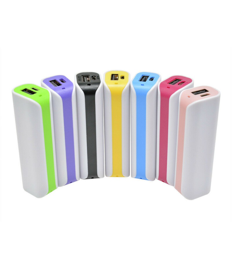 Portable USB Mobile Power 5V Battery Supply Charger Case Box