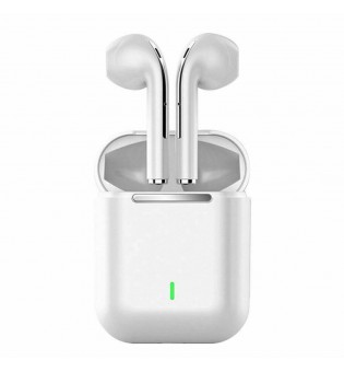 Bluetooth Earbuds for iPhone/Samsung Android Wireless Earphone Noise Cancelling (Gray)
