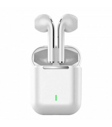 Bluetooth Earbuds for iPhone/Samsung Android Wireless Earphone Noise Cancelling (Gray)