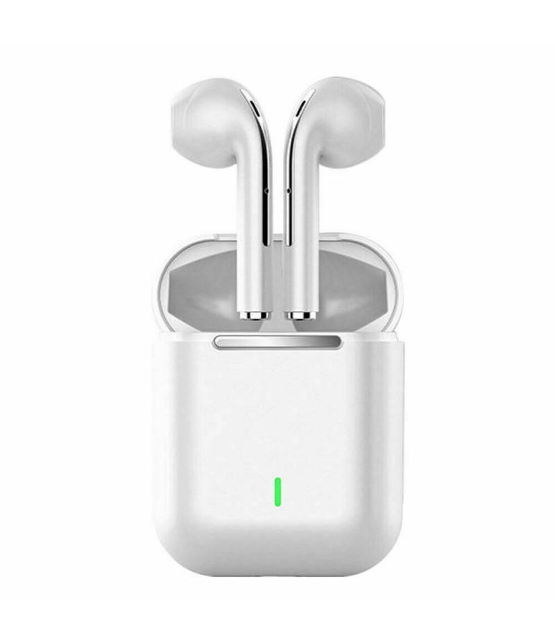 Bluetooth Earbuds for iPhone/Samsung Android Wireless Earphone Noise Cancelling (Gray)