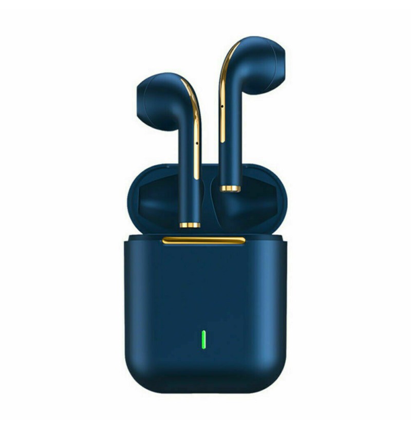 Bluetooth Earbuds for iPhone/Samsung Android Wireless Earphone Noise Cancelling (Blue) Bluetooth Earbuds for iPhone/Samsung Android Wireless Earphone Noise Cancelling (Blue)