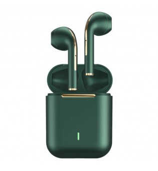 Bluetooth Earbuds for iPhone/Samsung Android Wireless Earphone Noise Cancelling (Green)
