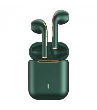 Bluetooth Earbuds for iPhone/Samsung Android Wireless Earphone Noise Cancelling (Green)