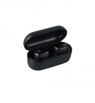 Bluetooth 5.0 Wireless Earbud Headphone Headset Noise Cancelling Waterproof (Black)