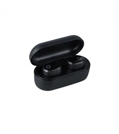Bluetooth 5.0 Wireless Earbud Headphone Headset Noise Cancelling Waterproof (Black)